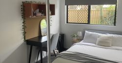 Furnished room and ensuite in student accommodation